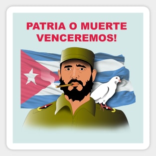 Patria o Muerte Venceremos Magnet